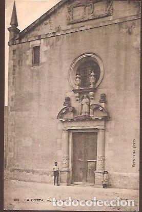 Postcards: ANTIGUA POSTAL 185 LA COSTA ALELLA ESGLESIA PARROQUIAL DE SANT FELIU CLIXE DE A GAZA