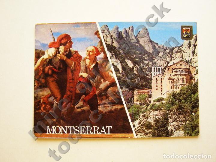 Postales: POSTAL MONTSERRAT - RAM&Oacute;N MART&Iacute;. EL SOMETENT DEL BRUC. &Aacute;BSIDE BAS&Iacute;LICA - CEDOSA, #5804 - ESCRITA