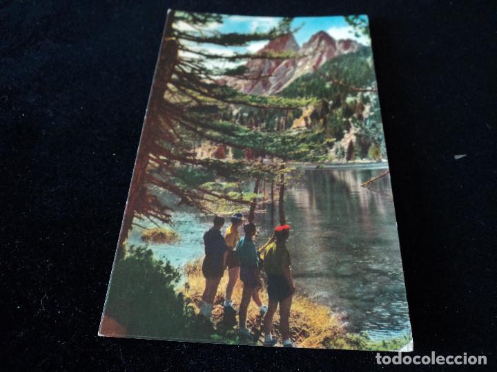 Postales: spot y lago sant mauricio circulada 1961