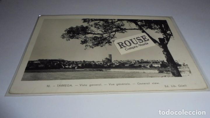 Postkarten: 10 .- TARREGA - VISTA GENERAL - ED. LIB. GUELL - 14X9 CM.