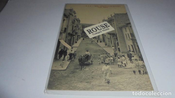 Postkarten: A.T.V. - 3015 - SAN FELIU DE GUIXOLS - CALLE MAYOR  - 14X9 CM.