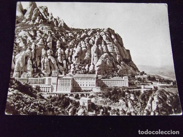 Postais: BARCELONA-V6-MONTSERRAT-EL SANTUARIO-DLB.11954-1958-CIRCULADA