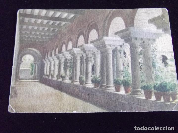 Postais: BARCELONA-V6-MONTSERRAT-ALA DEL CLAUSTRO ROMANICO-SANGUESA-ESCRITA