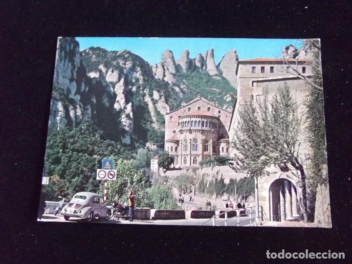 Postais: BARCELONA-V6-MONTSERRAT-ABSIDE DE LA BASILICA-DLB.2172-1958-ED.DEL MONASTERIO-CIRCULADA