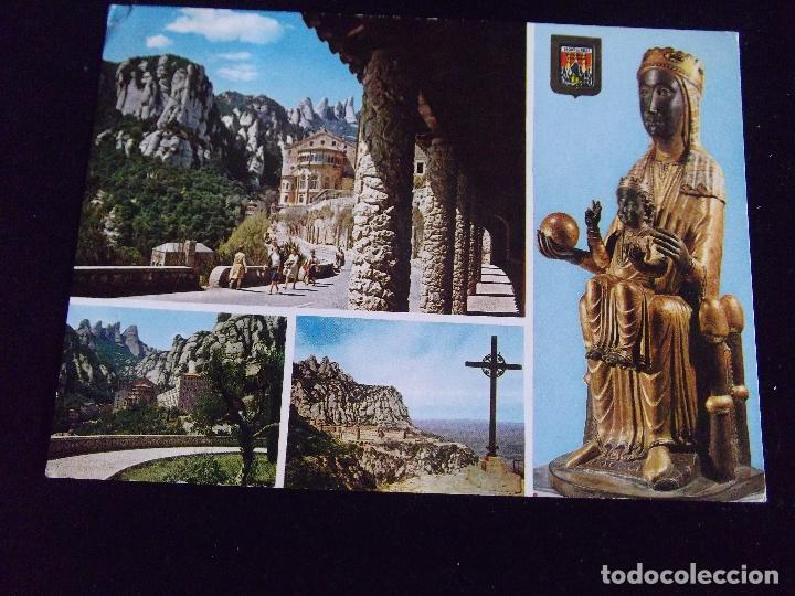 Postais: BARCELONA-V6-MONTSERRAT-CIRCULADA