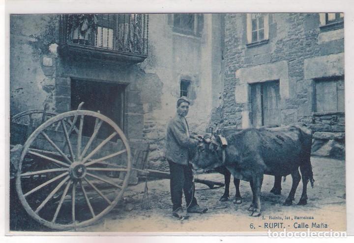 Postales: POSTAL DE RUPIT, CALLE MA&Ntilde;A . - Foto 1