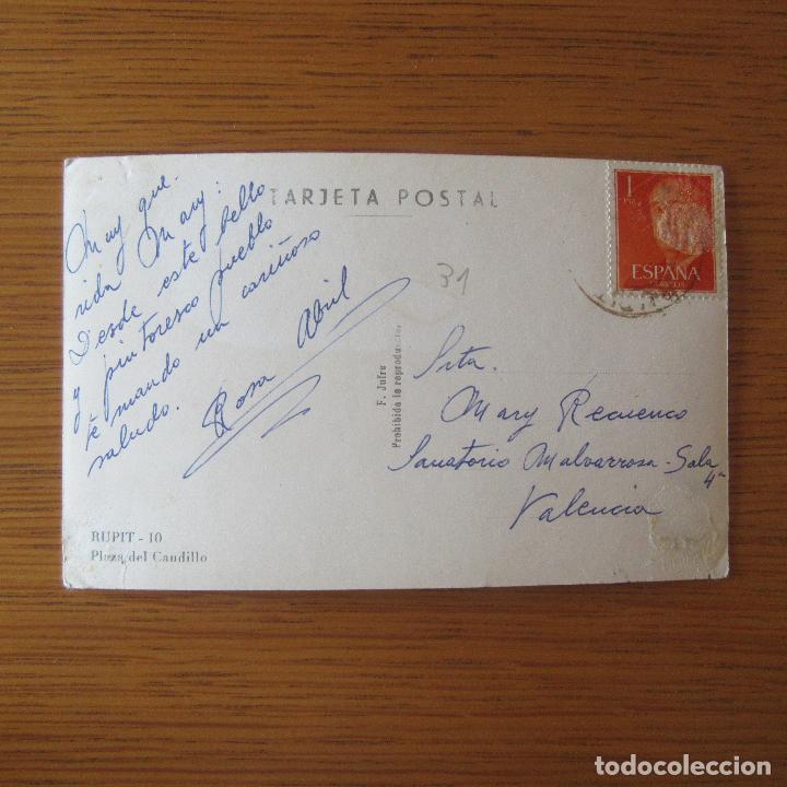 Postales: antigua postal rupit, plaza del caudillo - Foto 2