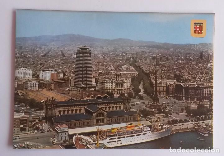 Postales: BARCELONA. PUERTA DE LA PAZ. POSTAL - Foto 1