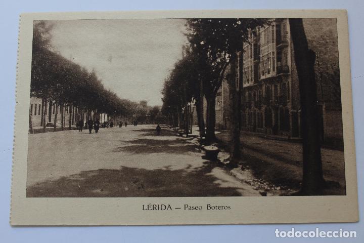 Postales: P- 6559. POSTAL LERIDA, PASEO BOTEROS. - Foto 1