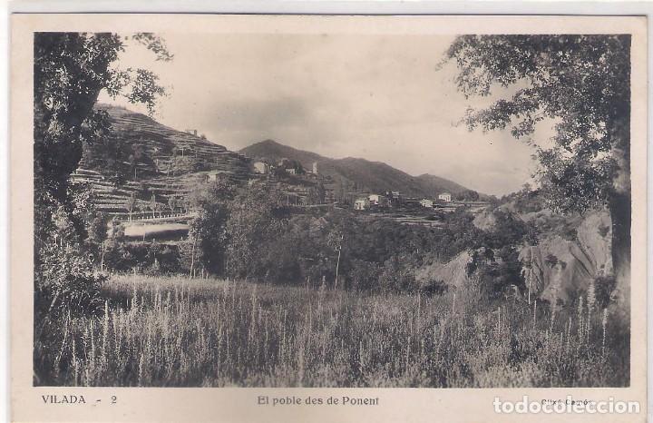 Postkarten: POSTAL DE VILADA, EL POBLE DES DE PONENT.
