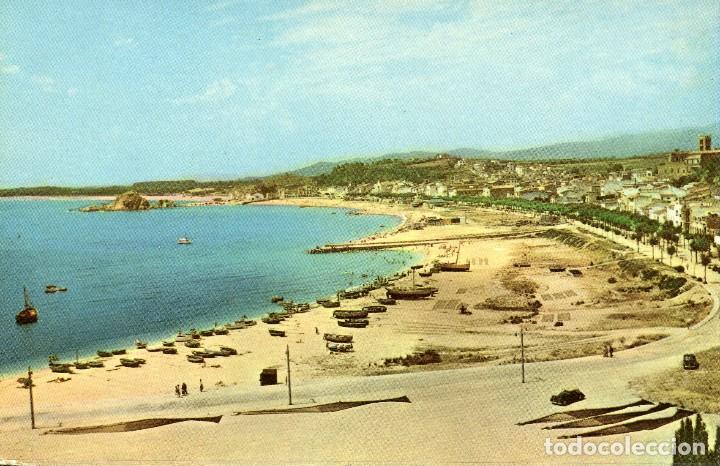 Postales: BLANES-VISTA GENERAL- PLAYA Y PUERTO--CAMPA&Ntilde;&Aacute;