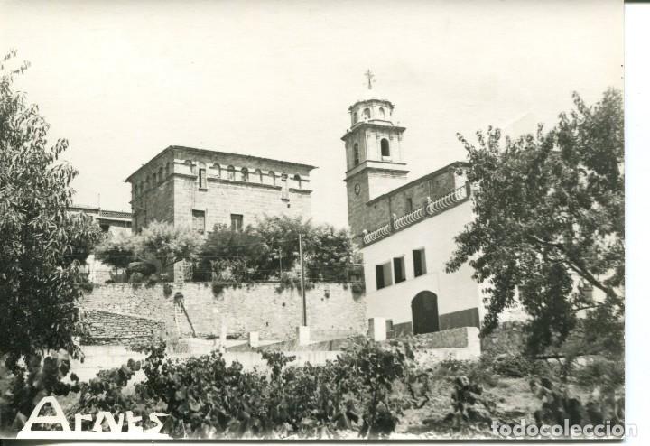 Postales: ARNES-IGLESIA-TARRAGONA- FOTOGR&Aacute;FICA- MUY RARA