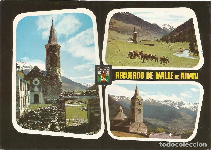 Postales: LLEIDA, BONICS PAISATGES DEL VALL D'ARAN - ESCUDO DE ORO N&ordm; 1792 - CIRCULADA