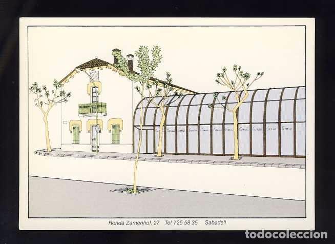 Postales: Postal de SABADELL: Restaurant Genui - Foto 1