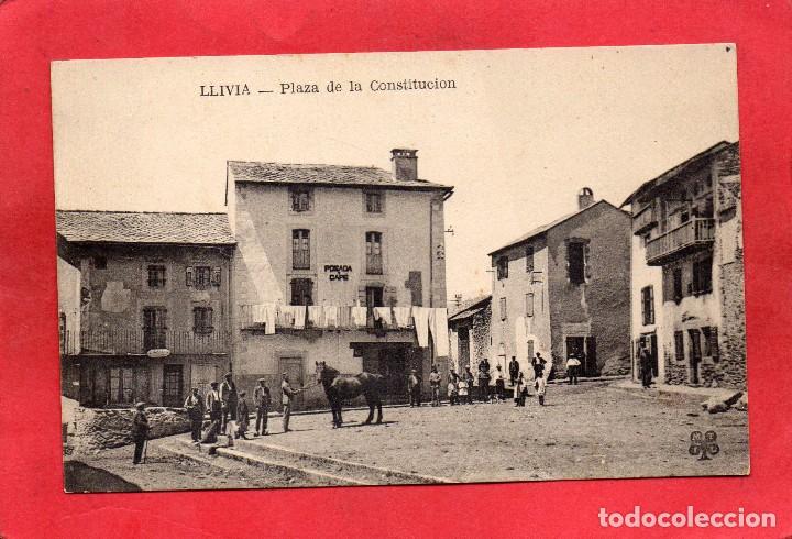 Postales: llivia. plaza de la constituci&oacute;n - Foto 1
