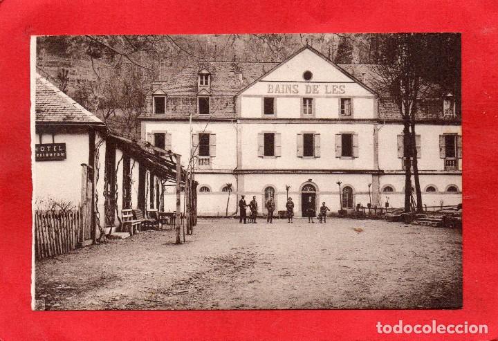 Postales: valle de aran. les. ba&ntilde;os