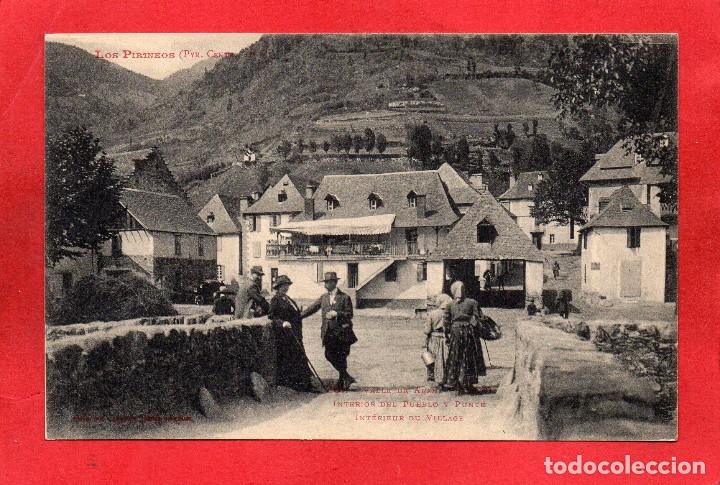 Postales: valle de aran. interior del pueblo - Foto 1