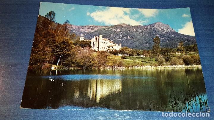 Postais: Postal de Santa Fe del Montseny. Hotel y Lago. CIRCULADA