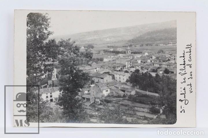 Postkarten: Antigua Postal Fotogr&aacute;fica - Sant Juli&agrave; de Vilatorta. Vista desde el Castell - Sin Circular
