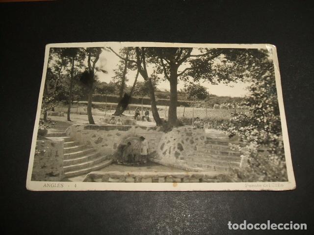 Postales: ANGLES GERONA GIRONA FUENTE DEL CA&Ntilde;O - Foto 1