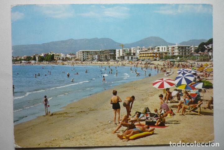 Postales: postal cambrils  playa --circulada - Foto 1