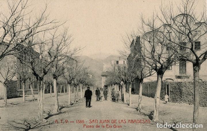 Postkarten: a02268 San Juan De Las Abadesas - Paseo De La Era Gran - Atv N&ordm;1385