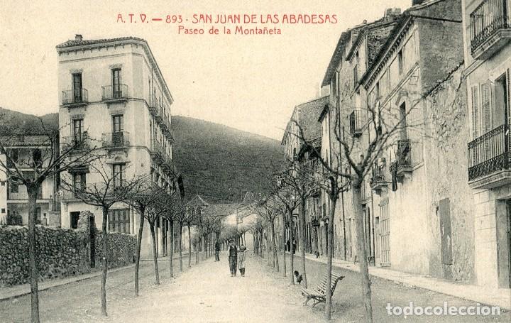 Postkarten: a02267 0893 - San Juan De Las Abadesas - Paseo De La Monta&ntilde;eta - Atv N&ordm;893