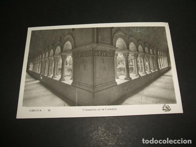 Postales: GERONA CLAUSTROS DE LA CATEDRAL - Foto 1
