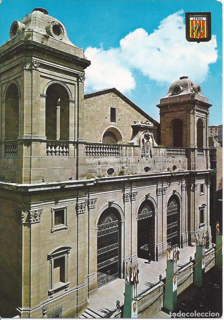 Postales: Postal : Catedral Nueva Lerida.
