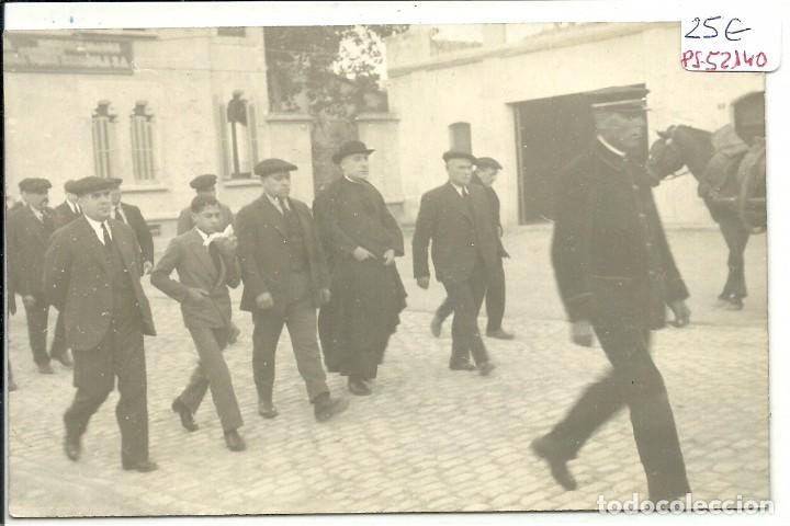 Postcards: (PS-52140)POSTAL FOTOGRAFICA DE IGUALADA???-ENTIERRO