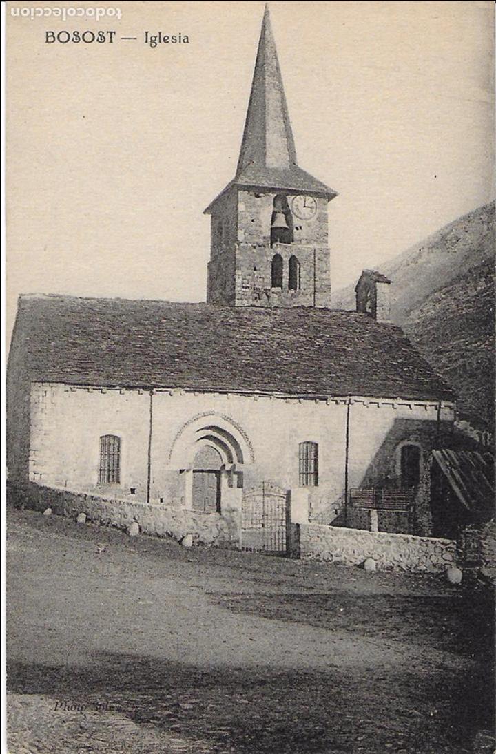 Postales: P- 6933. POSTAL BOSOST, IGLESIA. - Foto 1