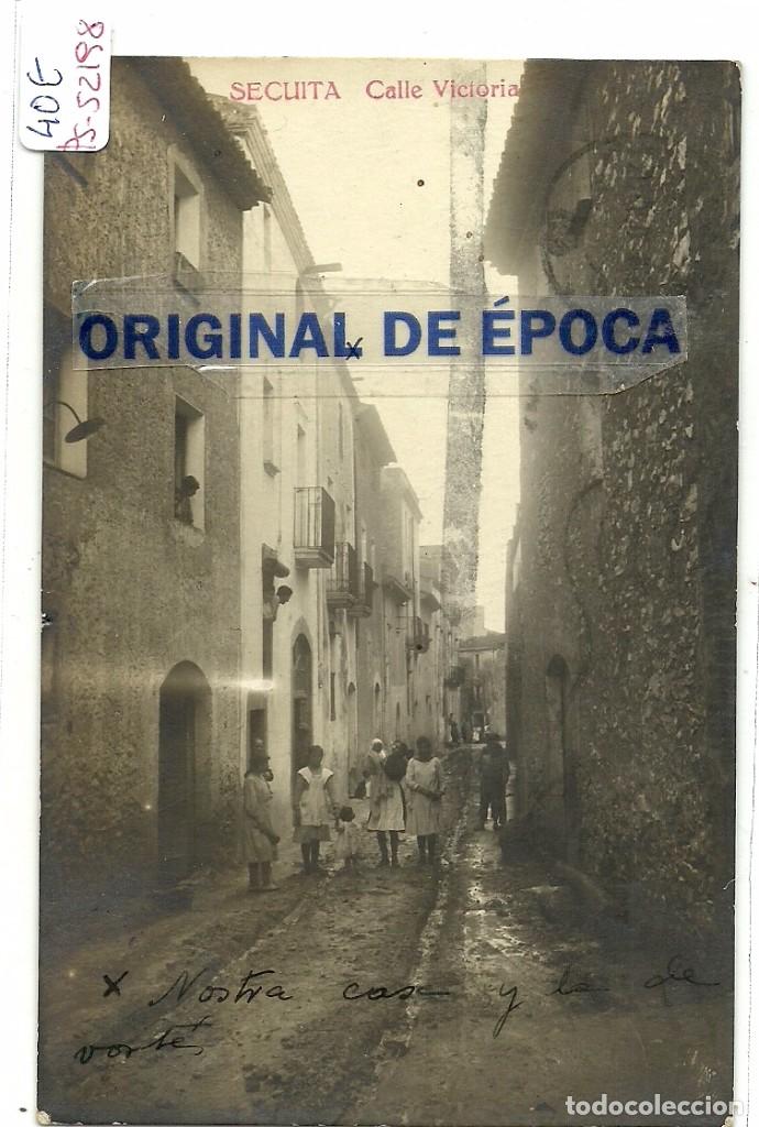 Postcards: (PS-52198)POSTAL FOTOGRAFICA DE LA SECUITA-CALLE VICTORIA
