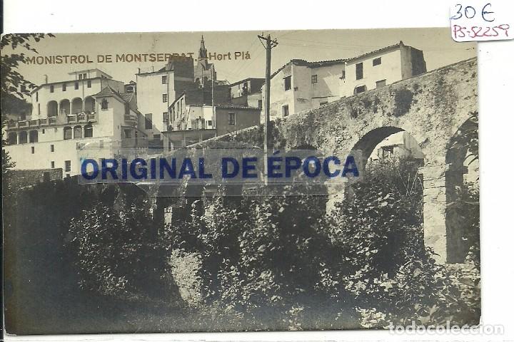 Postcards: (PS-52259)POSTAL FOTOGRAFICA DE MONISTROL DE MONTSERRAT-HORT PLA