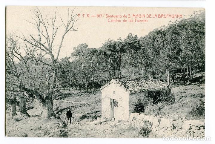 Postkarten: a03173 0917 santuario de san magin de la brufaga&ntilde;a camino de las fuentes atv n&ordm;917