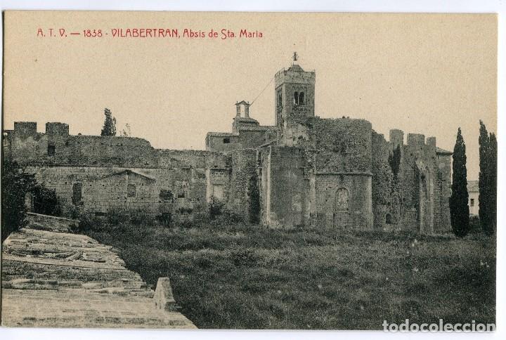 Postkarten: a03614 vilabertran absis de santa maria atv n&ordm;1838