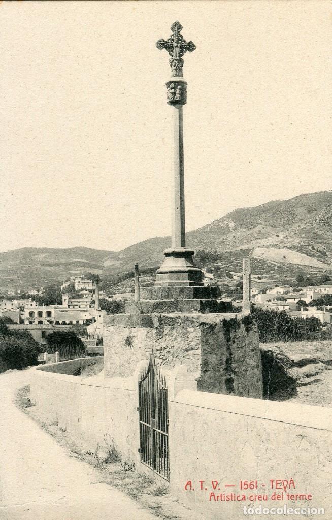 Postkarten: a03395 1561 Teia - Artistica Creu De Terme - Atv N&ordm;1561