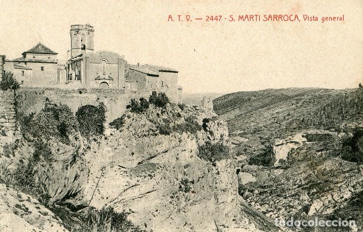 Cartoline: a03047 2447 Sant Marti Sarroca - Vista General - Atv N&ordm;2447