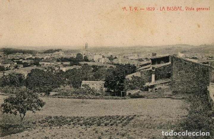 Cartoline: a00497 1829 - La Bisbal - Vista General . Atv N&ordm;1829 circulada 1922