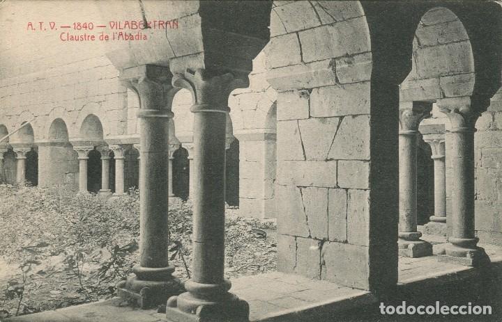 Cartoline: a03613 Vilabertran - Claustre De L'abadia - Atv N&ordm;1840