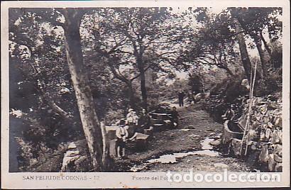 Postcards: POSTAL FOTOGRAFICA SANT FELIU DE CODINES FUENTE DEL FONOLL FOT. UMBERT