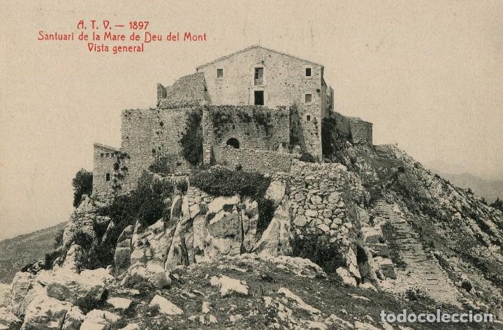 Cartoline: a03080 1897 - Santuari De La Mare De Deu Del Mont - Vista General - Atv N&ordm;1897