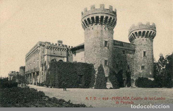 Cartoline: a01928 0659 - Perelada - Castillo De Los Condes De Perelada - Atv N&ordm;659