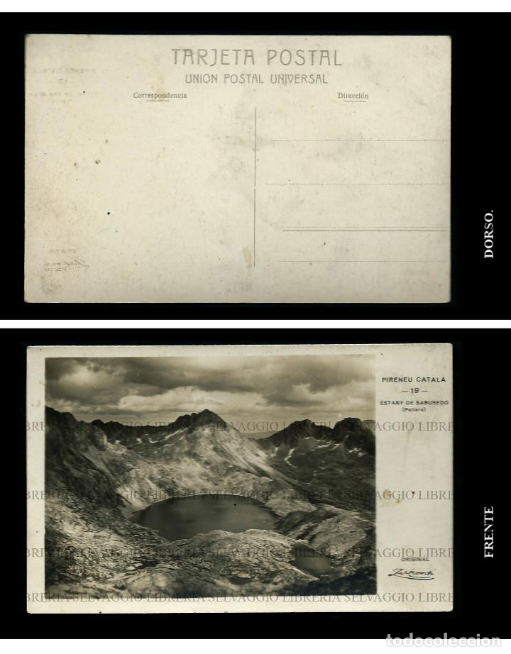 Postales: Pirineu Catala. 19 Estany de Saburedo Pallars. Original Zarkowitz.