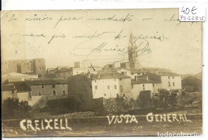 Postcards: (PS-52315)POSTAL FOTOGRAFICA DE CREIXELL-VISTA GENERAL
