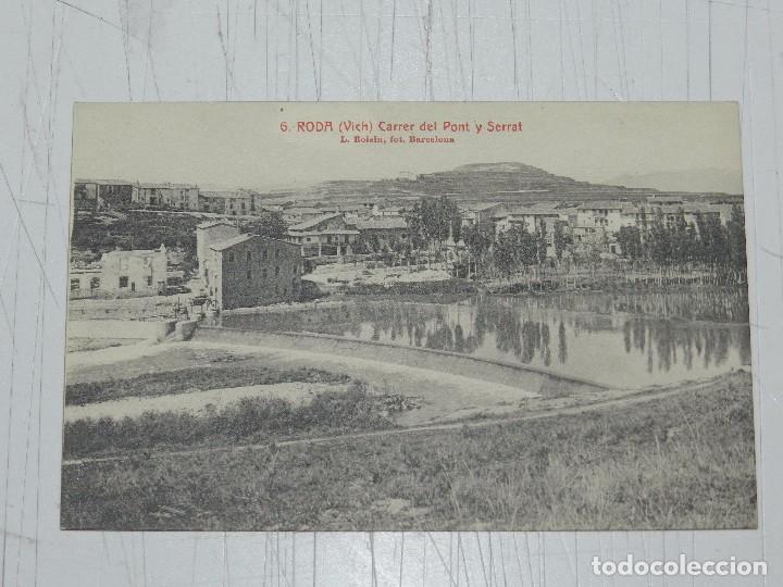 Postales: 6 RODA ( VICH ) CARRER DE PONT Y SERRAT - Foto 1