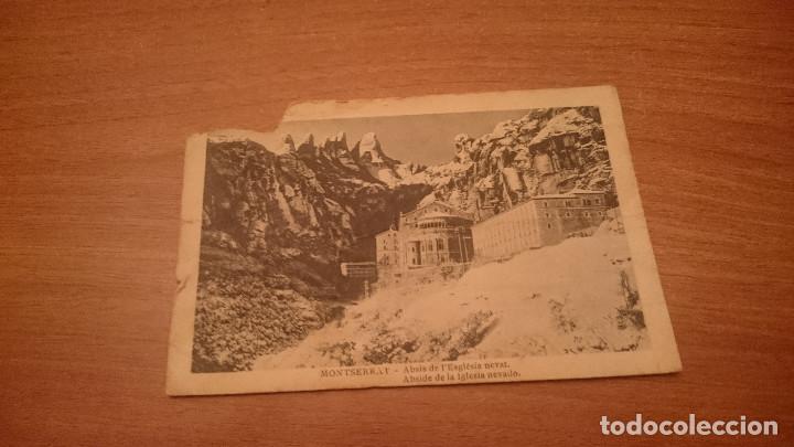 Postkarten: POSTAL MONTSERRAT ABSIS DE L&acute;ESGLESIA NEVAT  SIN CIRCULAR