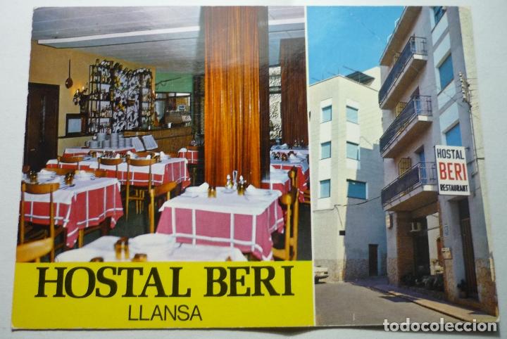 Postales: postal llansa hostal beri - Foto 1