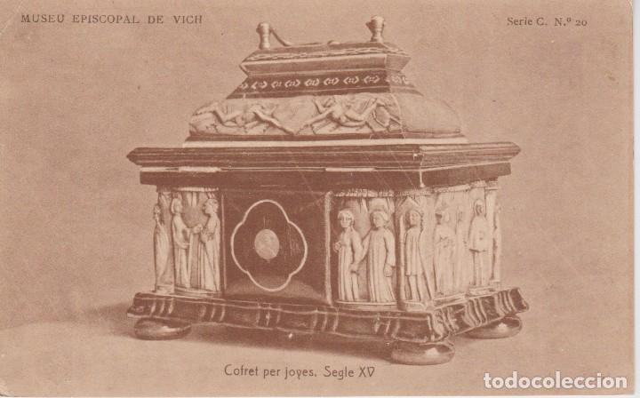 Postales: (20) VICH. MUSEU EPISCOPAL. COFRET PER JOYES ... SIN CIRCULAR - Foto 1