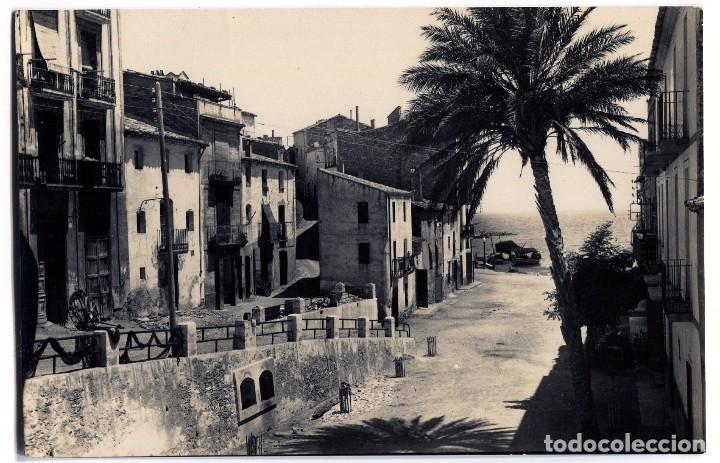 Postcards: a00250 l'ametlla de mar un bello rincon de la calle mayor junta turismo n&ordm;7