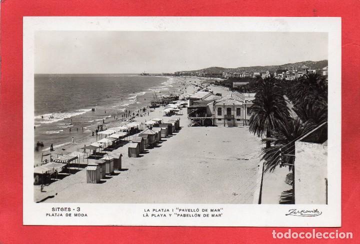 Postales: sitges. 3 platja de moda. serkowitz - Foto 1
